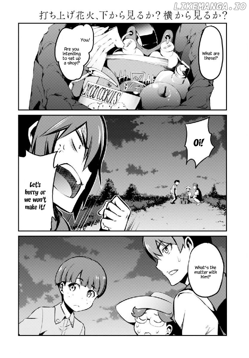 Uchiage Hanabi, Shita kara Miru ka? Yoko kara Miru ka? chapter 5 - page 10