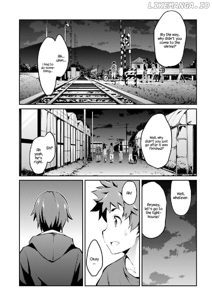 Uchiage Hanabi, Shita kara Miru ka? Yoko kara Miru ka? chapter 5 - page 23