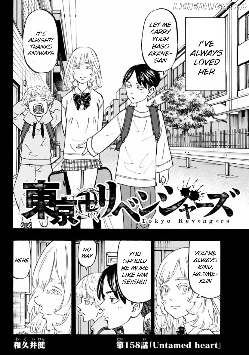 Tokyo Manji Revengers Chapter 158 - page 2