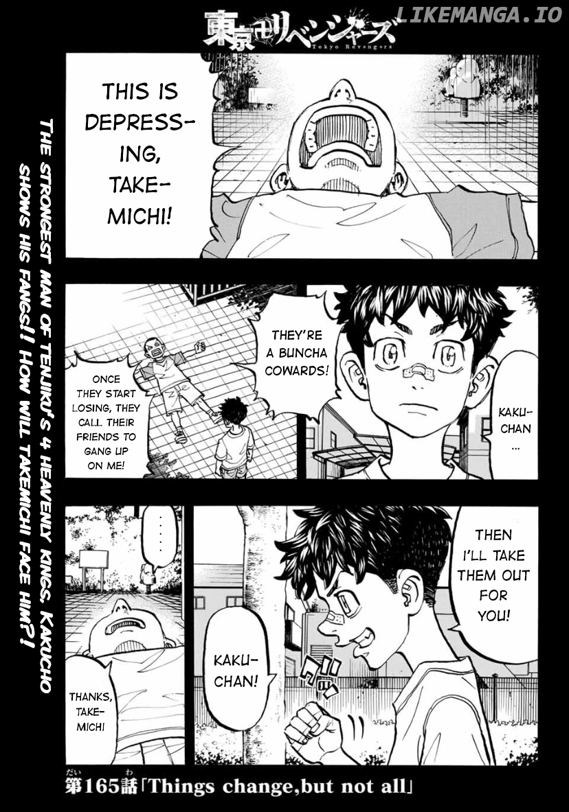 Tokyo Manji Revengers Chapter 165 - page 1