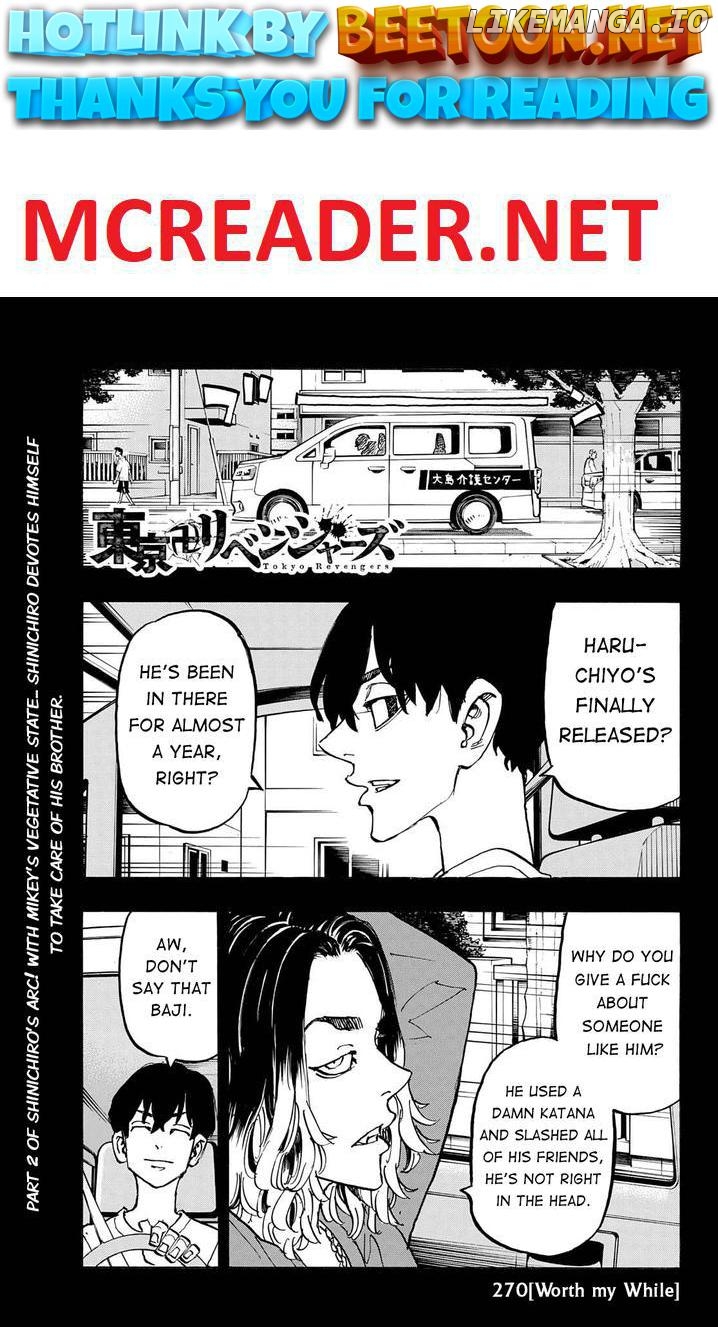 Tokyo Manji Revengers Chapter 270 - page 1