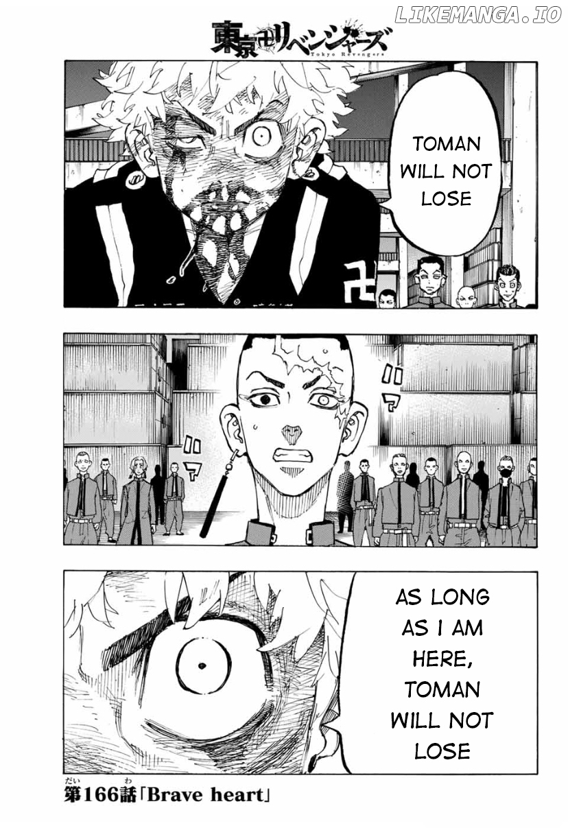 Tokyo Manji Revengers Chapter 166 - page 1