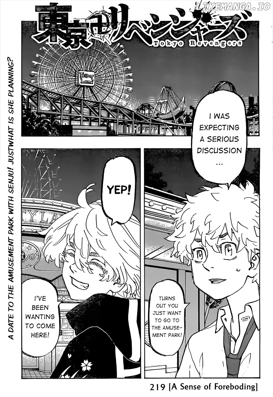 Tokyo Manji Revengers Chapter 219 - page 1