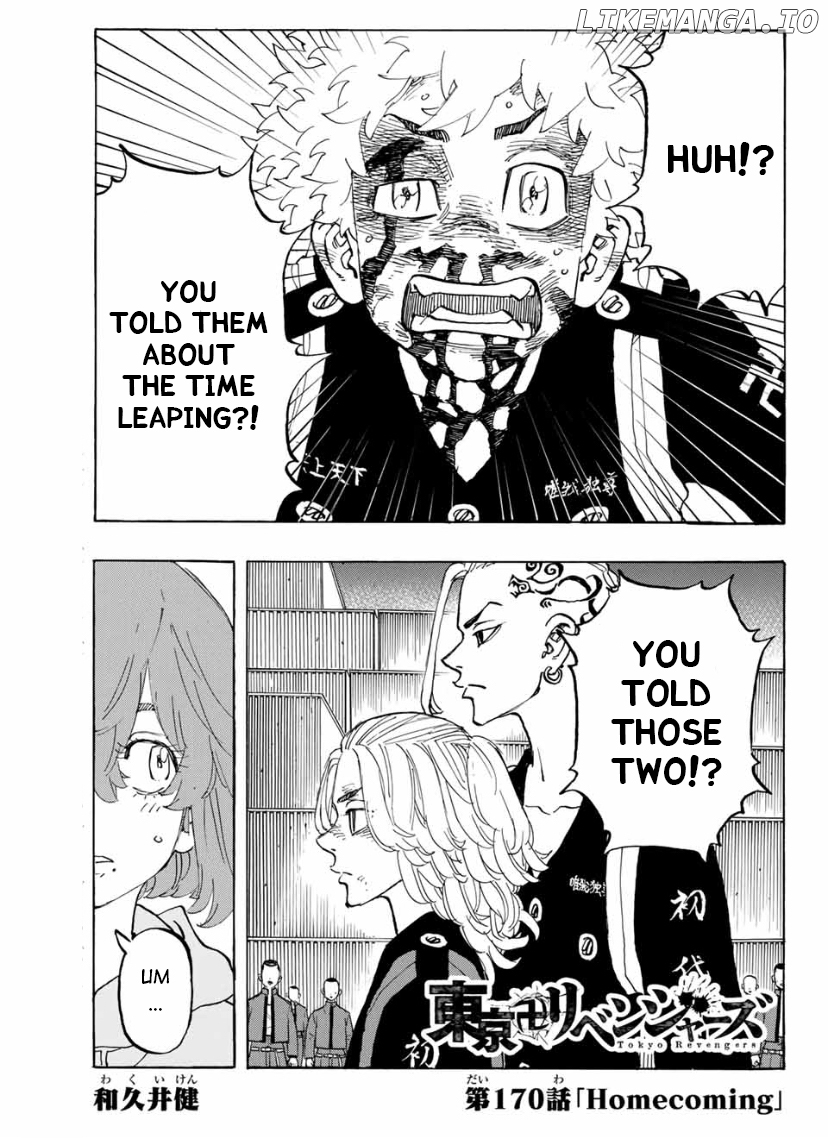 Tokyo Manji Revengers Chapter 170 - page 1