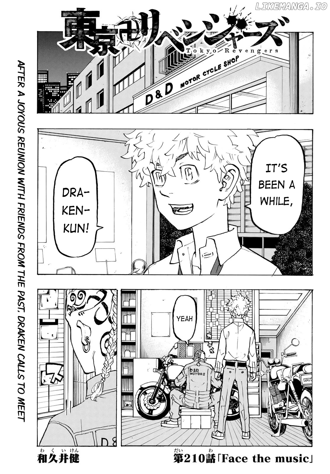 Tokyo Manji Revengers Chapter 210 - page 1