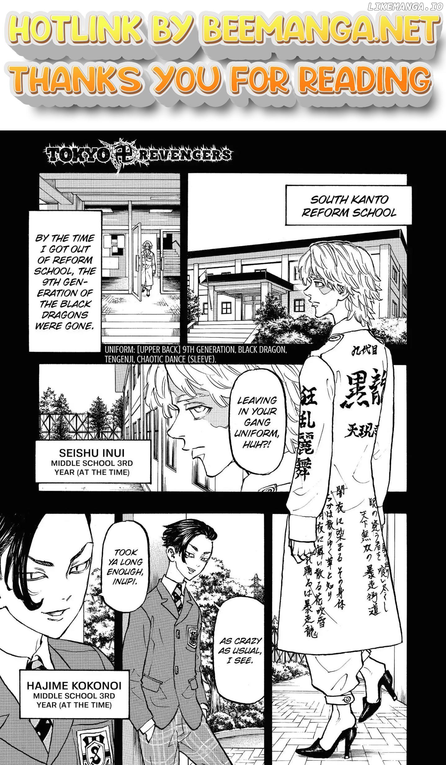 Tokyo Manji Revengers Chapter 105 - page 1