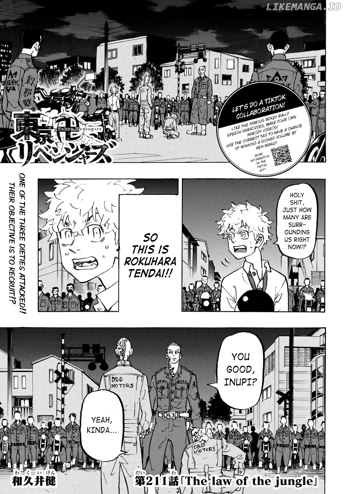 Tokyo Manji Revengers Chapter 211 - page 1