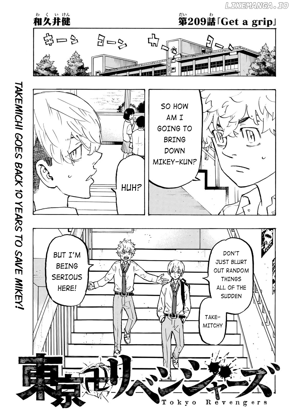 Tokyo Manji Revengers Chapter 209 - page 1