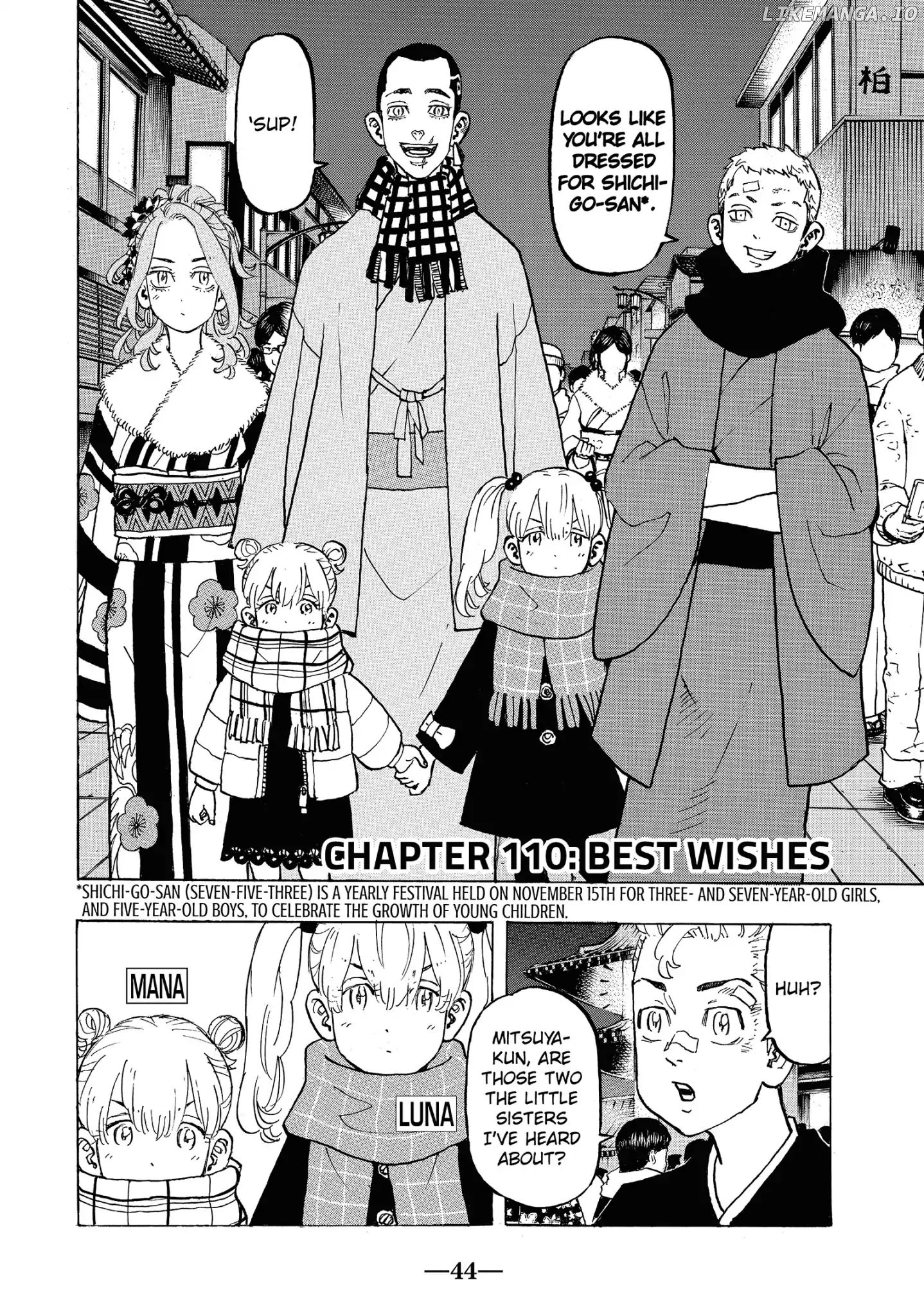 Tokyo Manji Revengers Chapter 110 - page 2