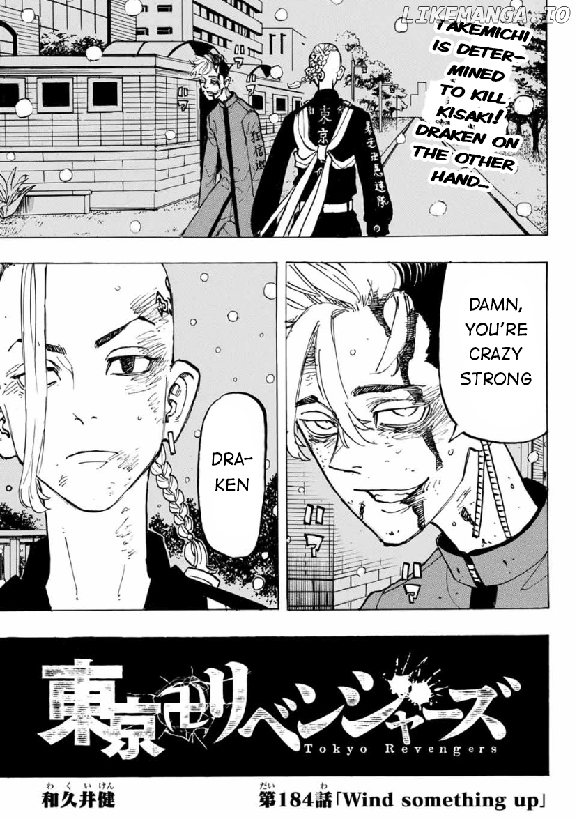 Tokyo Manji Revengers Chapter 184 - page 1