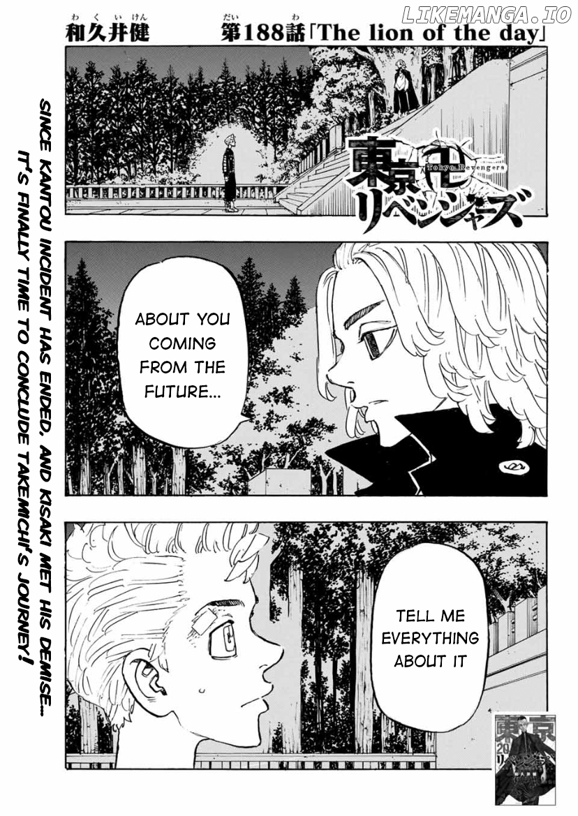 Tokyo Manji Revengers Chapter 188 - page 1