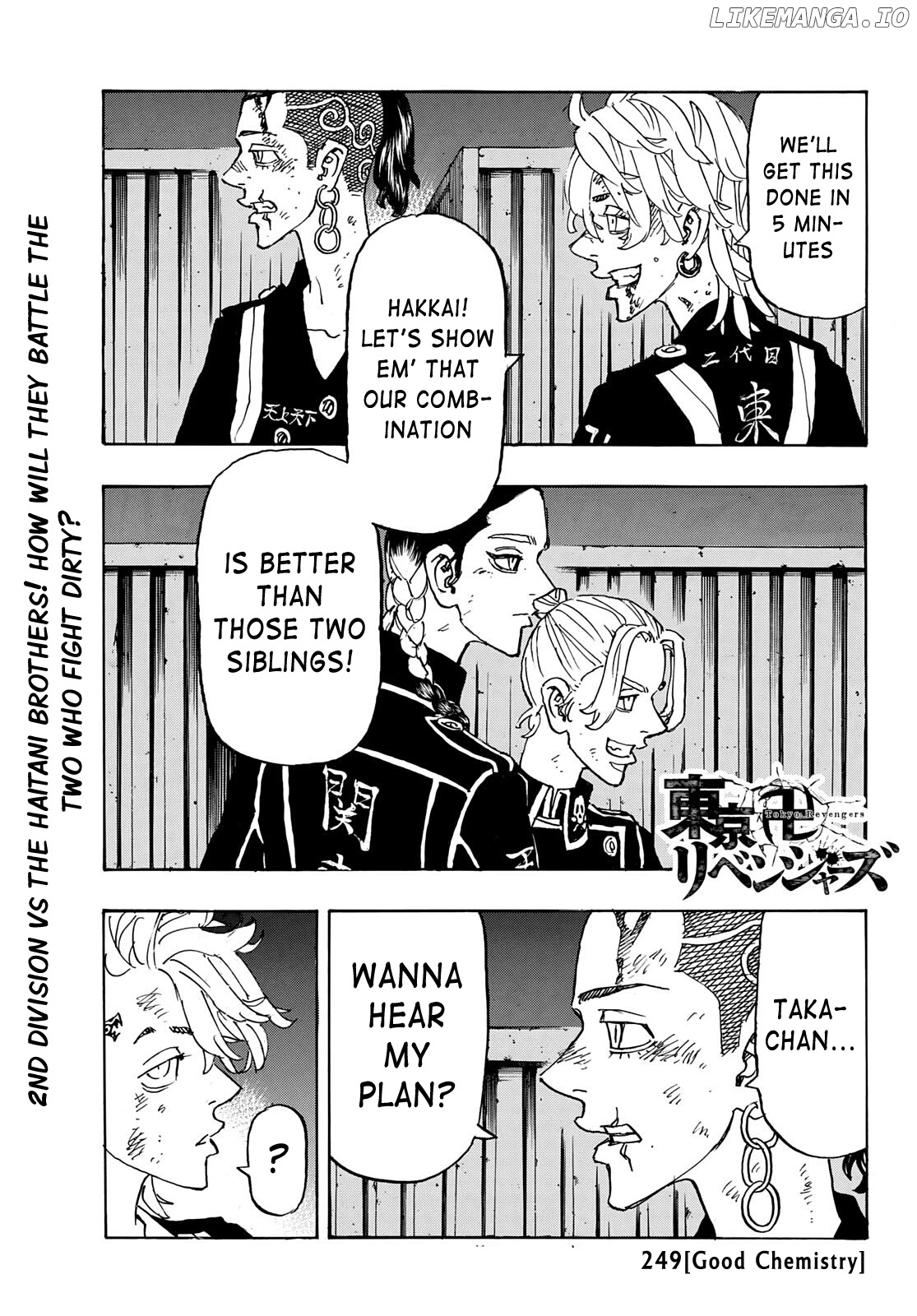 Tokyo Manji Revengers Chapter 249 - page 1