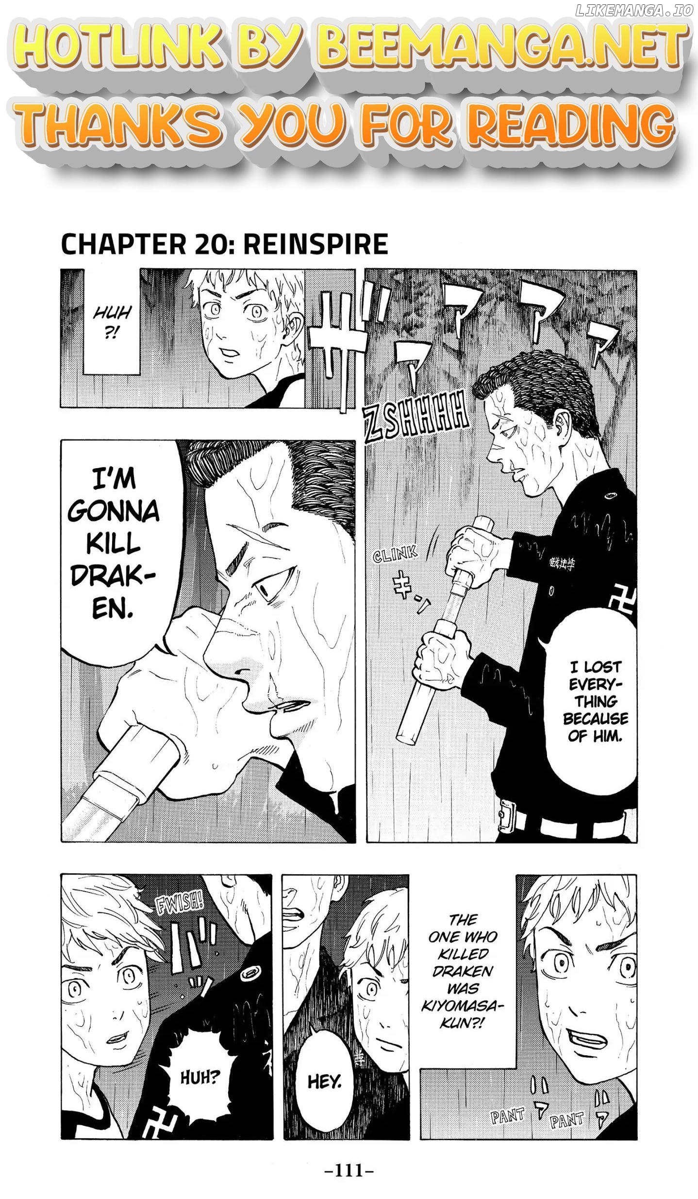 Tokyo Manji Revengers Chapter 20 - page 1