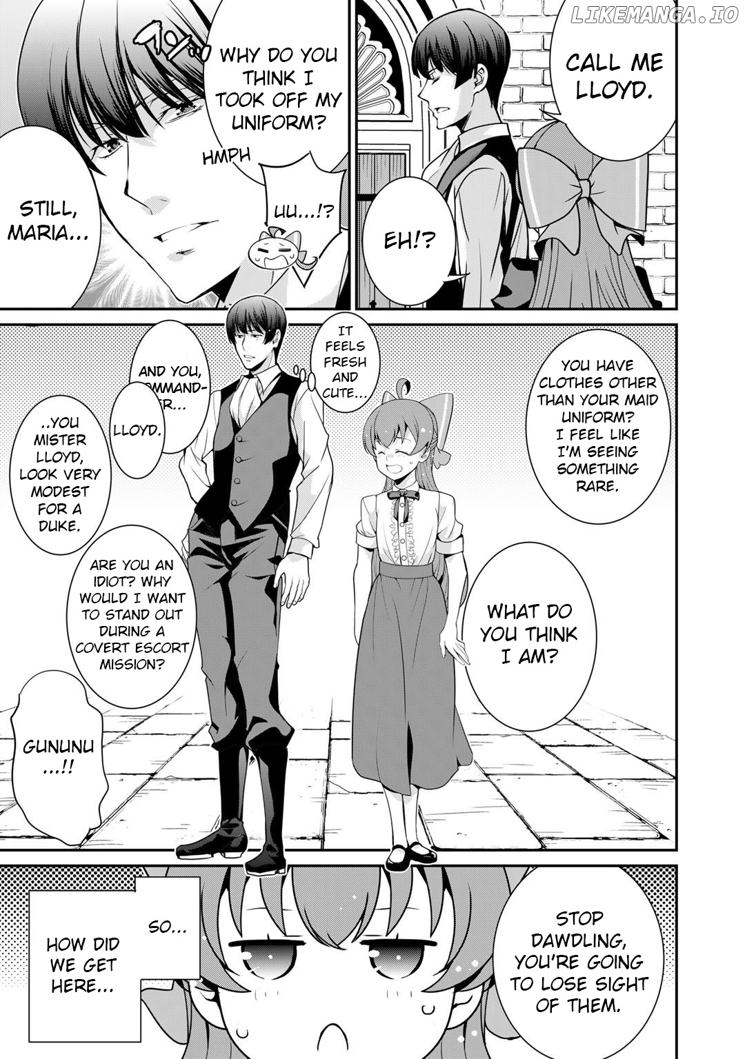 Saikyou No Kurokishi, Sentou Maid Ni Tenshoku Shimashita chapter 46 - page 4