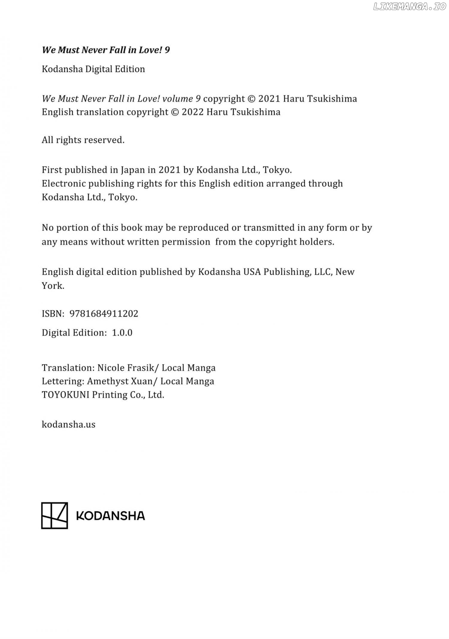 Zettai Ni Tokimeite Wa Ikenai! chapter 37 - page 46