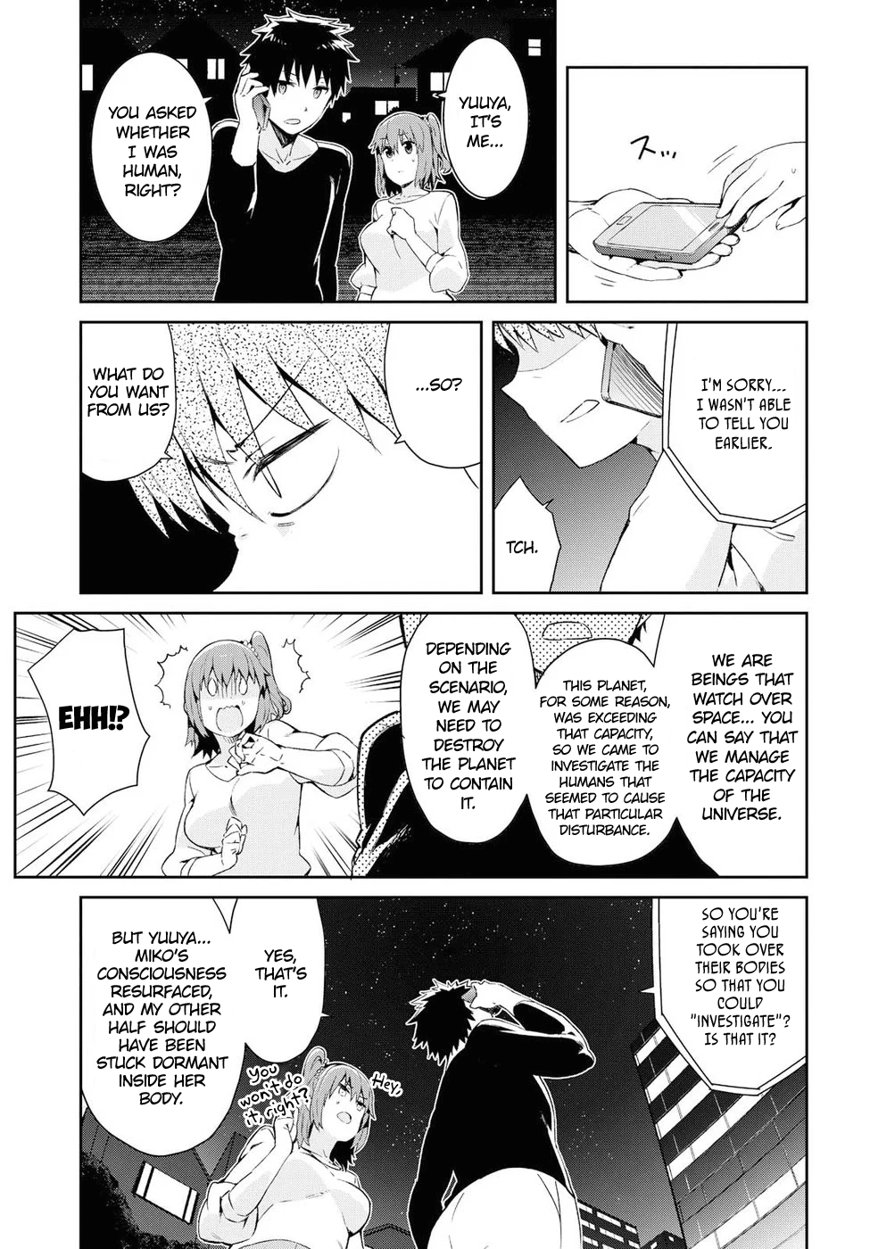 Dioti Manual ~Kamisamatachi no Ren'ai Daikou~ chapter 21 - page 3