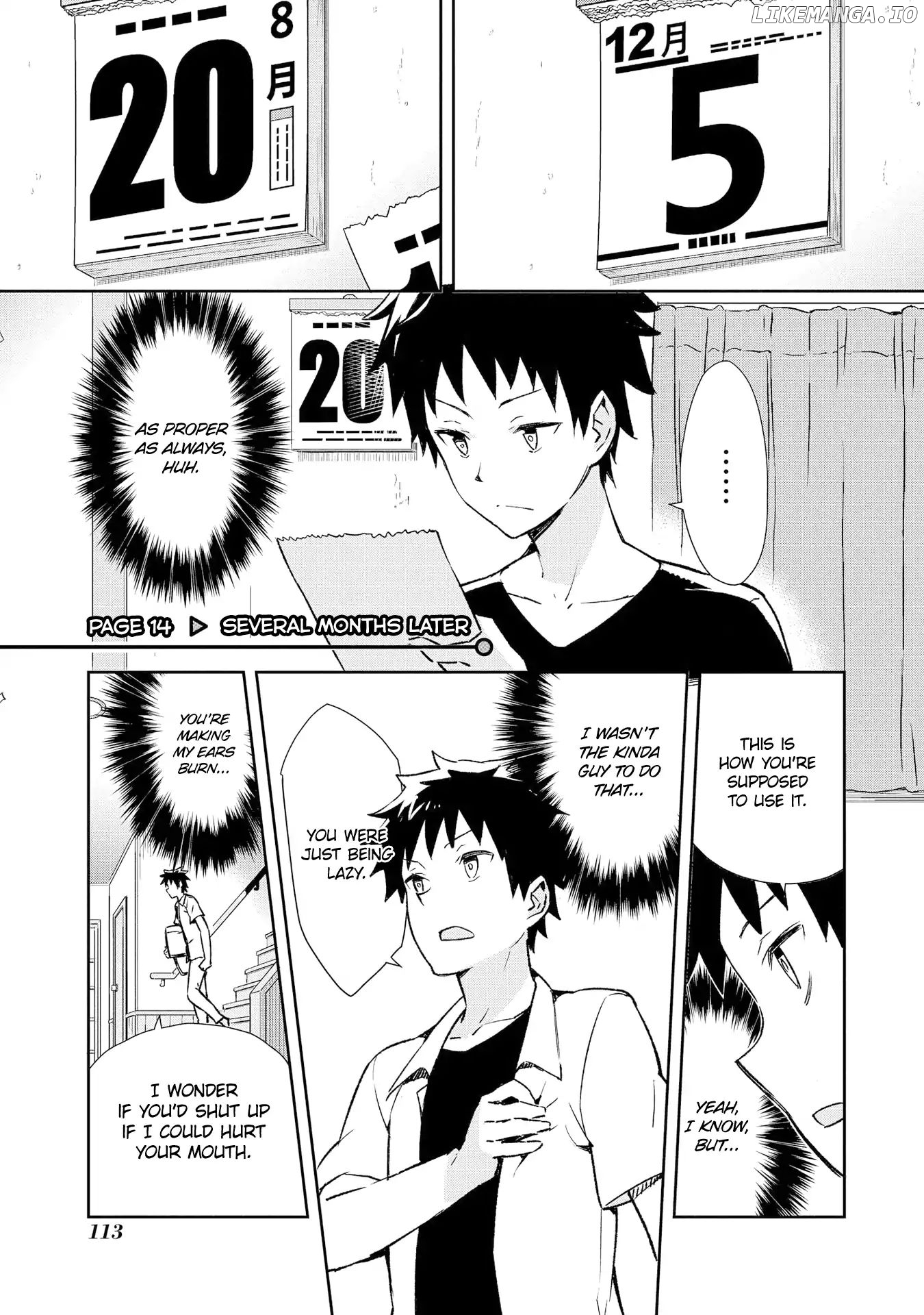 Dioti Manual ~Kamisamatachi no Ren'ai Daikou~ chapter 14 - page 1