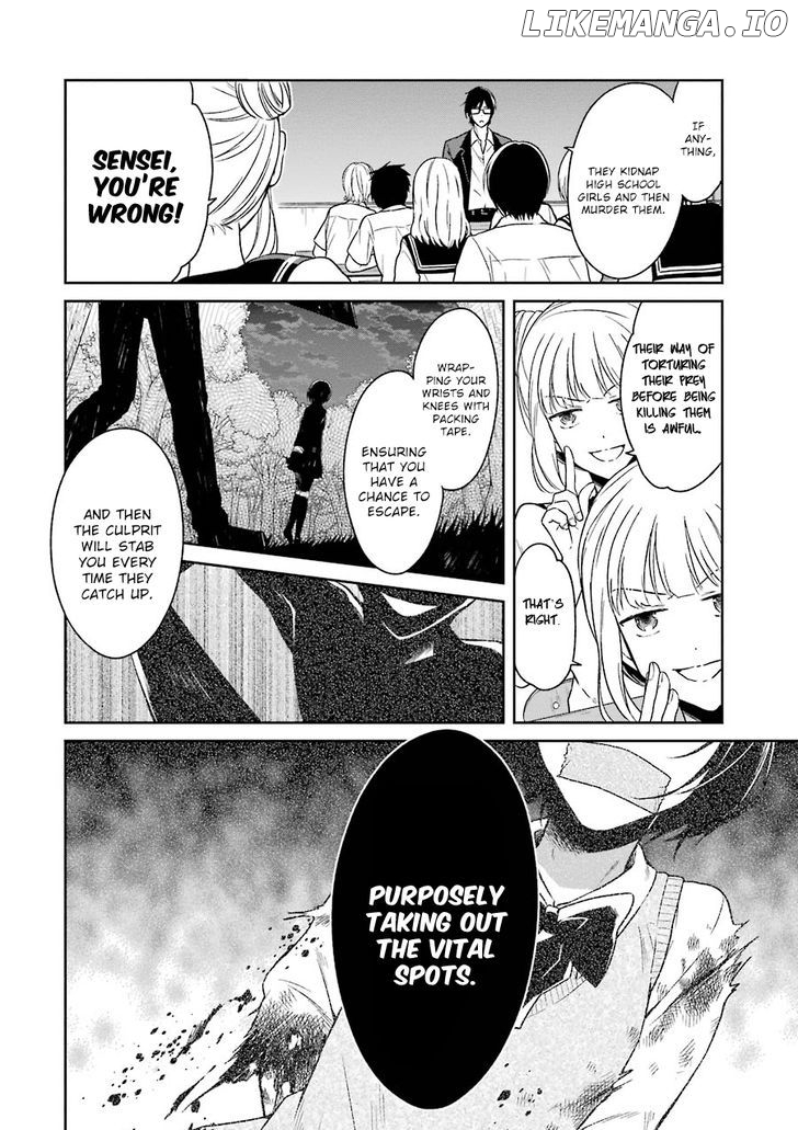 Sensei No Yasashi Koroshi Kata chapter 1 - page 19