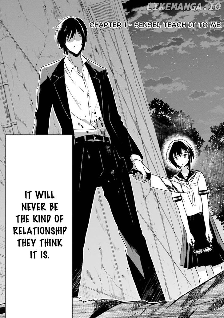 Sensei No Yasashi Koroshi Kata chapter 1 - page 8