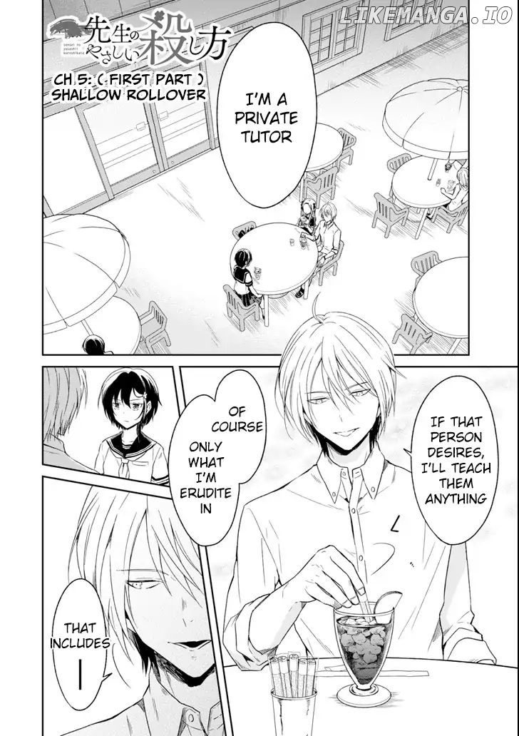 Sensei No Yasashi Koroshi Kata chapter 5.2 - page 5