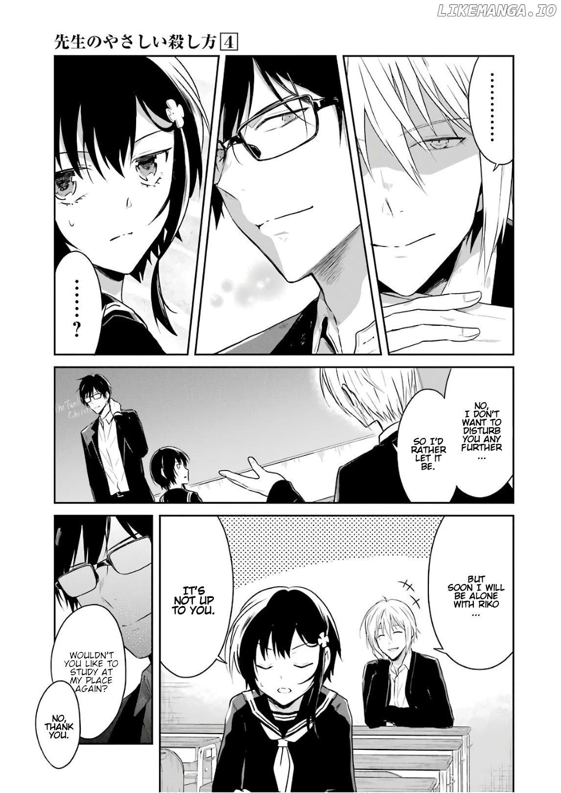 Sensei No Yasashi Koroshi Kata chapter 10 - page 39