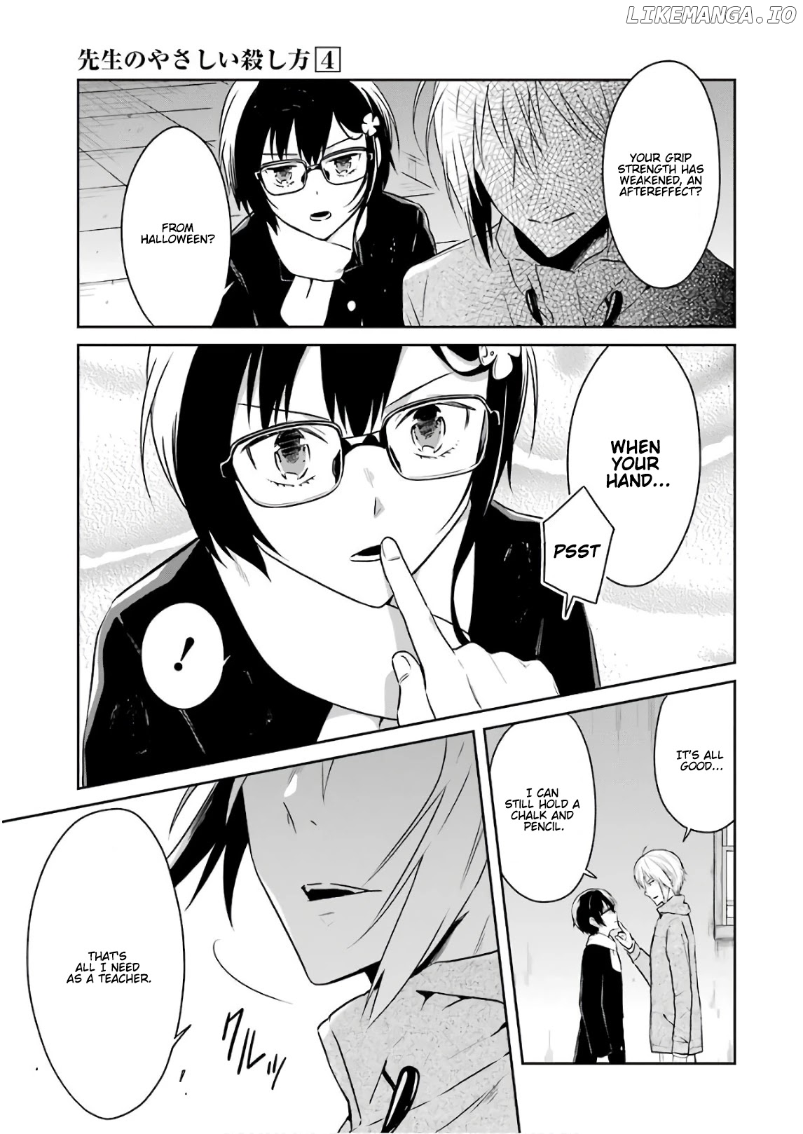 Sensei No Yasashi Koroshi Kata chapter 12 - page 35
