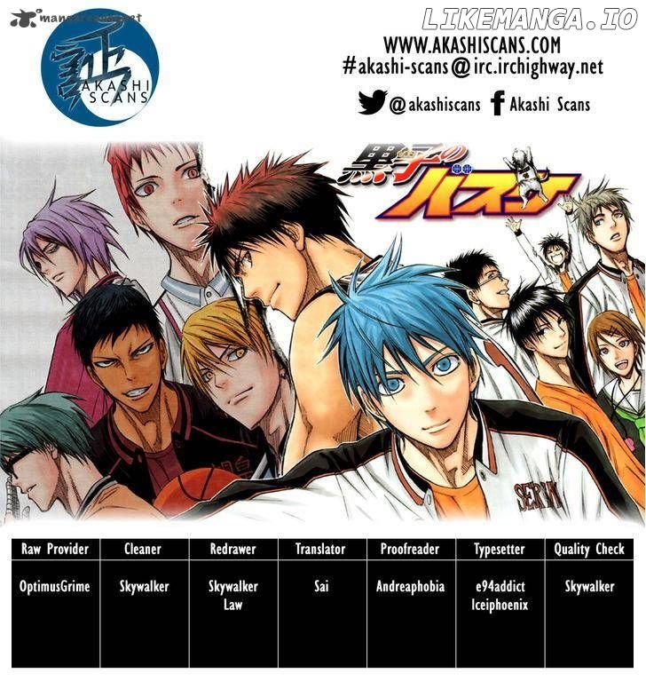 Kuroko no Basket Chapter 247 - page 2
