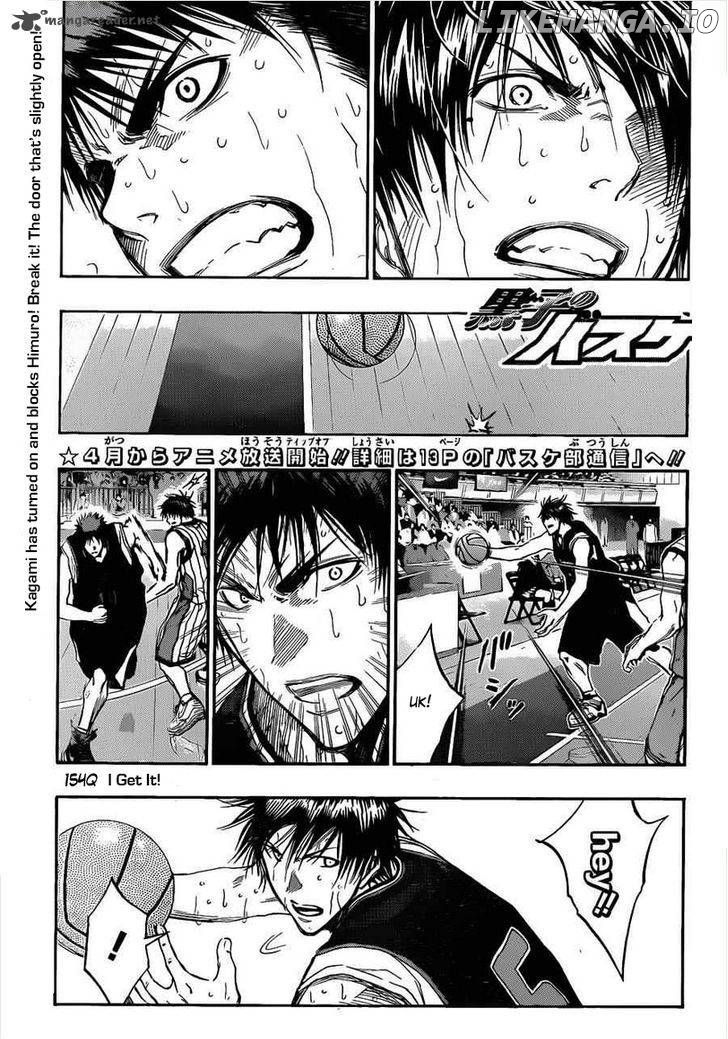 Kuroko no Basket Chapter 154 - page 1