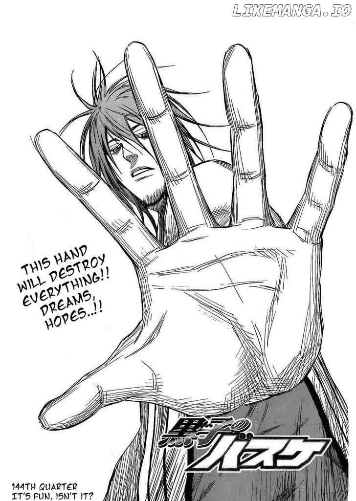 Kuroko no Basket Chapter 144 - page 3