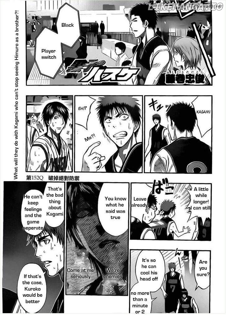 Kuroko no Basket Chapter 152 - page 1