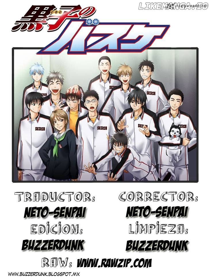 Kuroko no Basket Chapter 167 - page 1