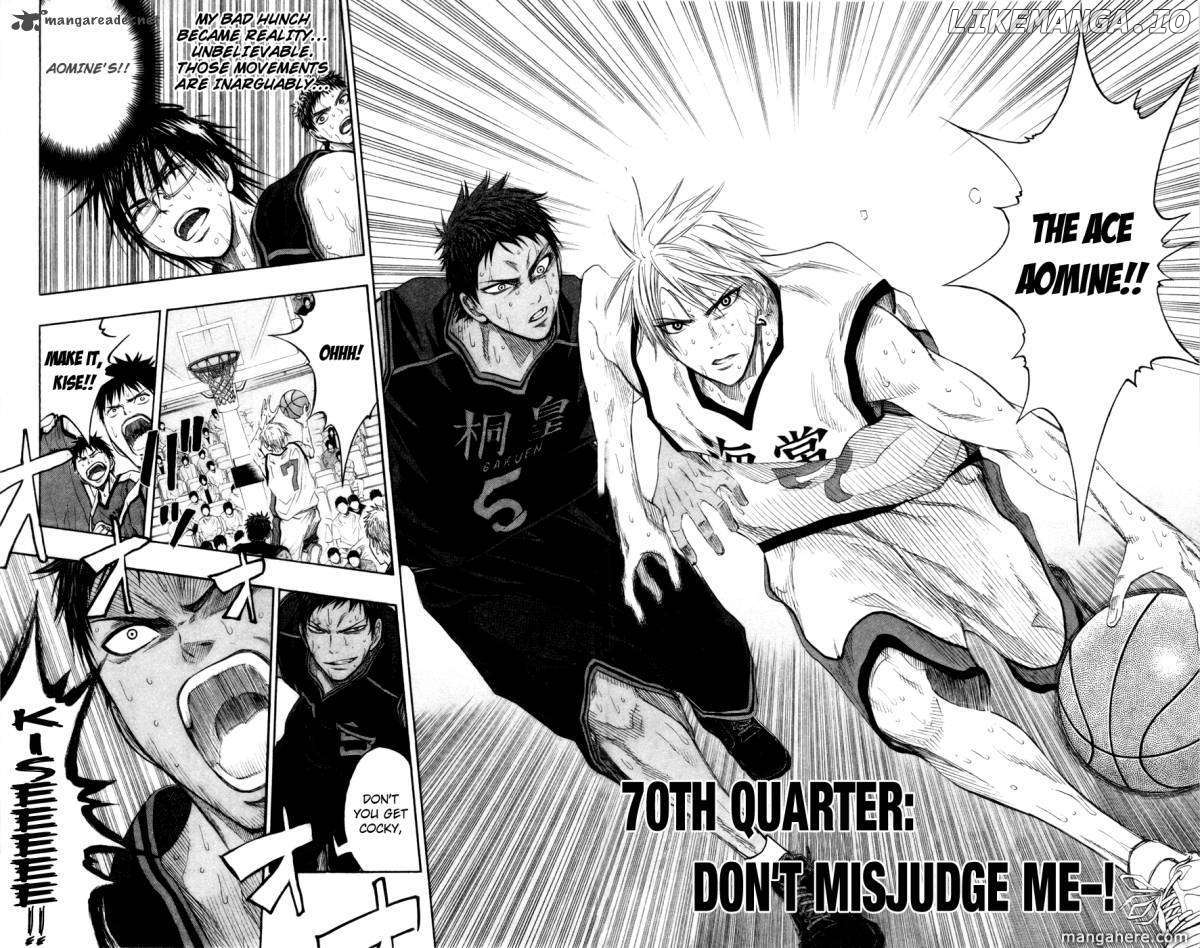 Kuroko no Basket Chapter 70 - page 2