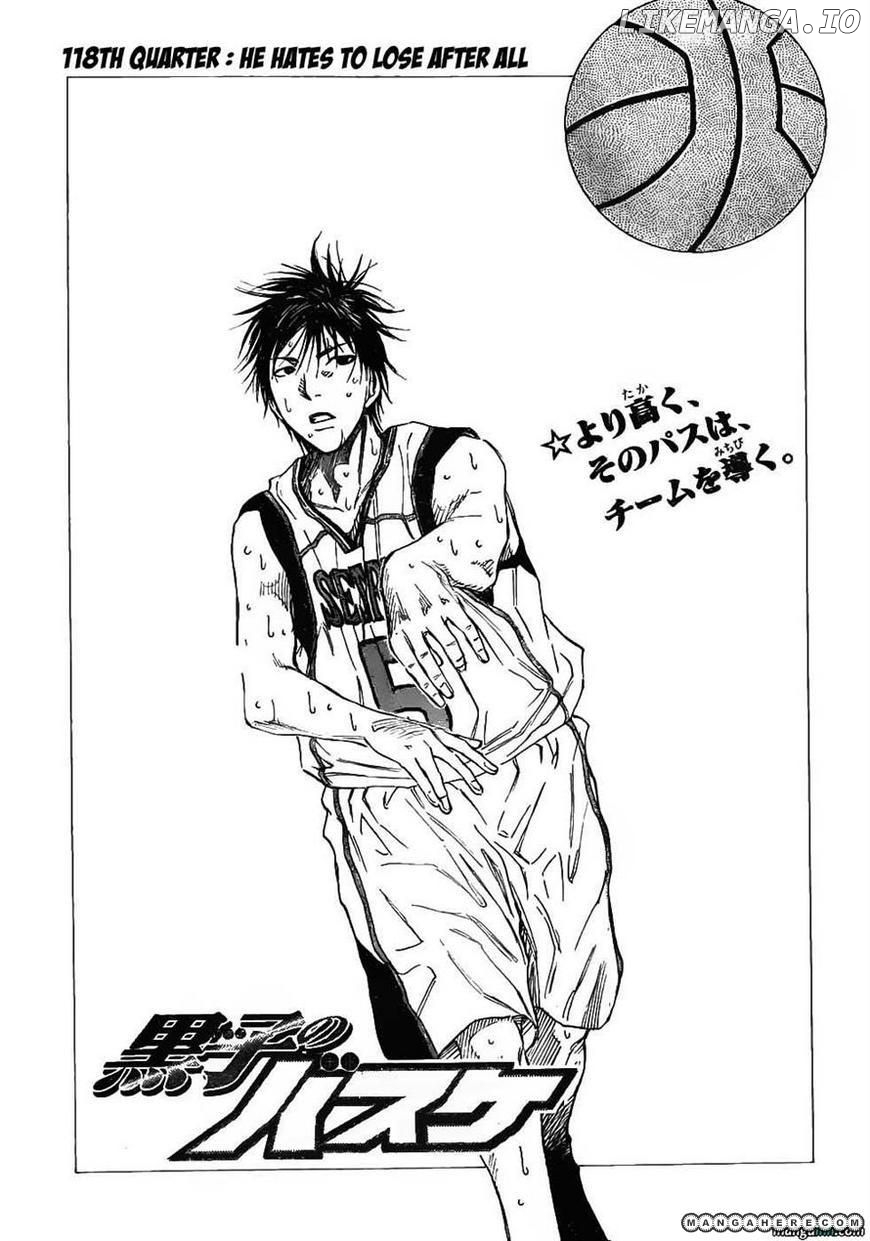 Kuroko no Basket Chapter 118 - page 3