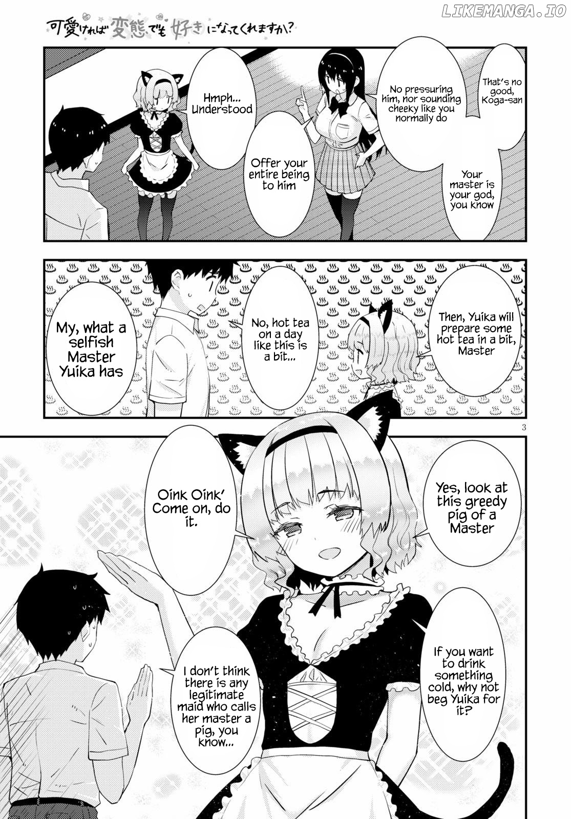 Kawaiikereba Hentai demo Suki ni Natte Kuremasu ka? chapter 31 - page 4