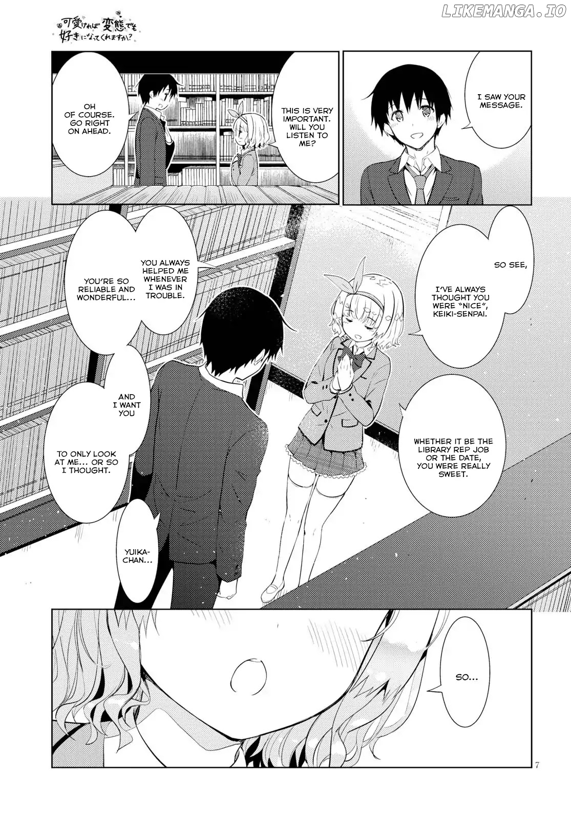 Kawaiikereba Hentai demo Suki ni Natte Kuremasu ka? chapter 7 - page 9