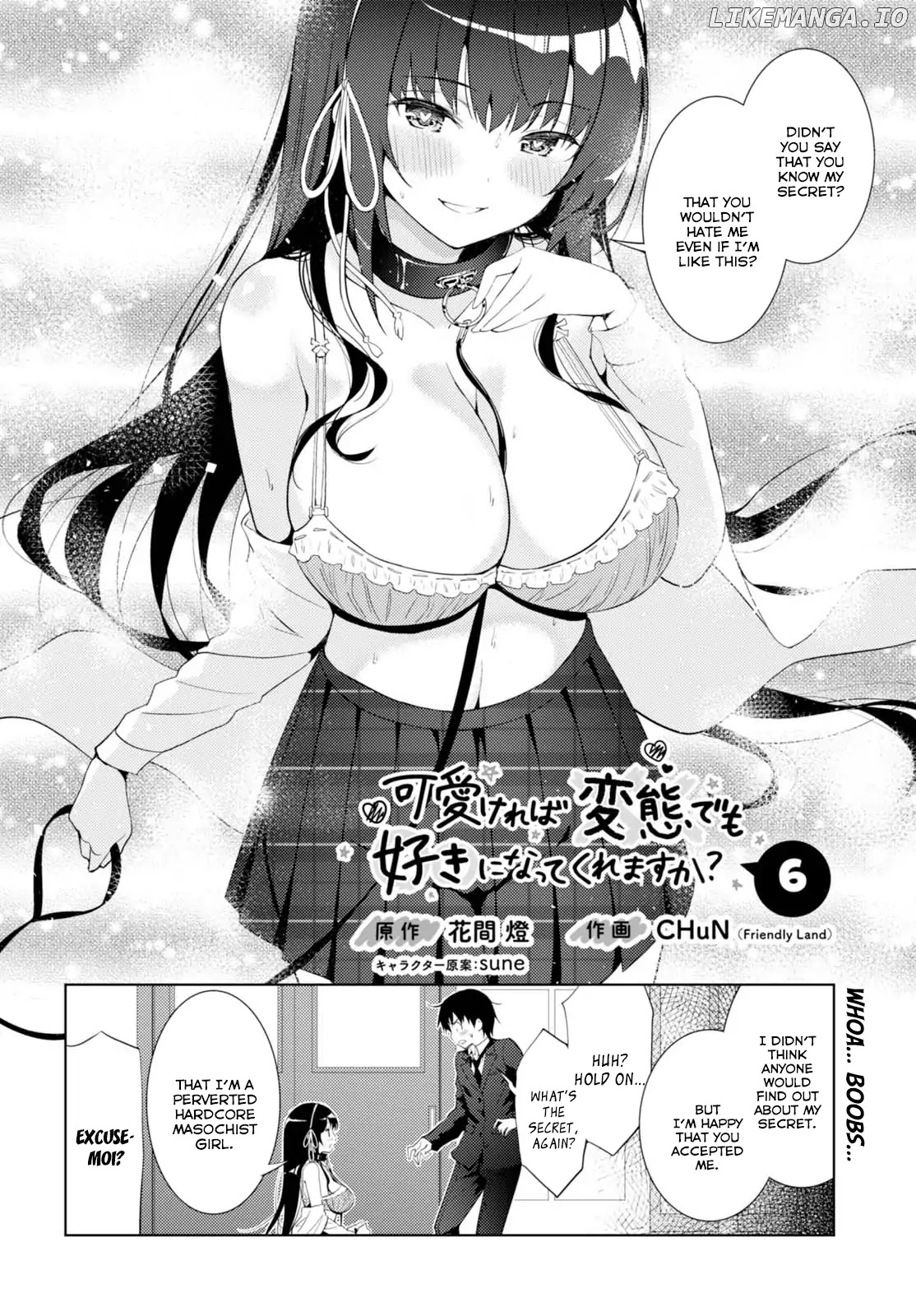 Kawaiikereba Hentai demo Suki ni Natte Kuremasu ka? chapter 6 - page 2