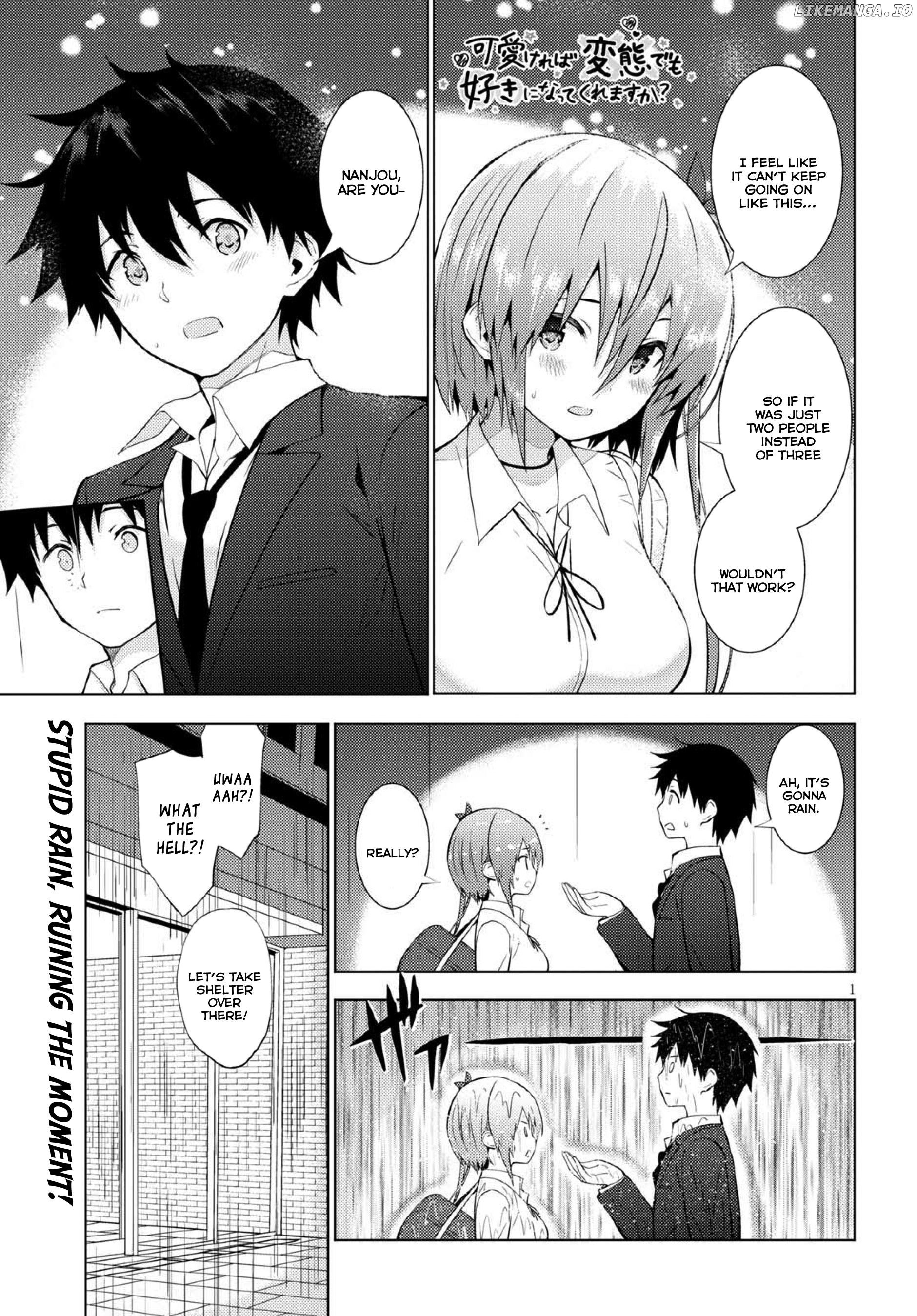 Kawaiikereba Hentai demo Suki ni Natte Kuremasu ka? chapter 11 - page 1