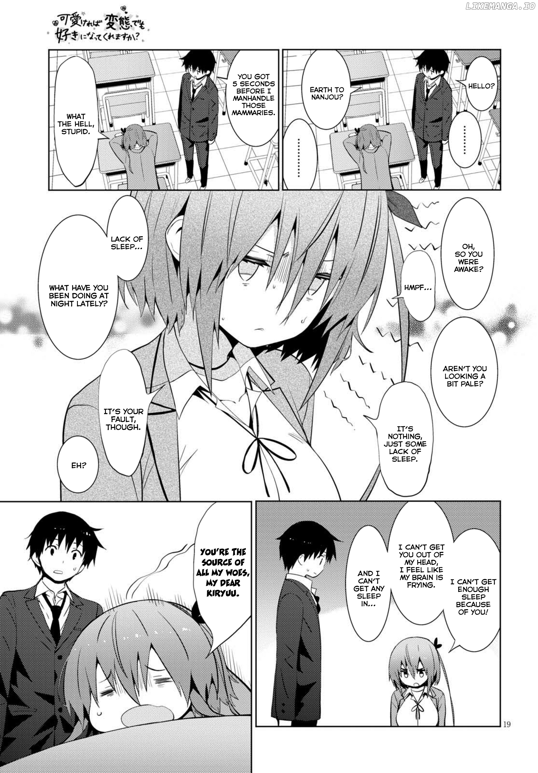 Kawaiikereba Hentai demo Suki ni Natte Kuremasu ka? chapter 11 - page 19