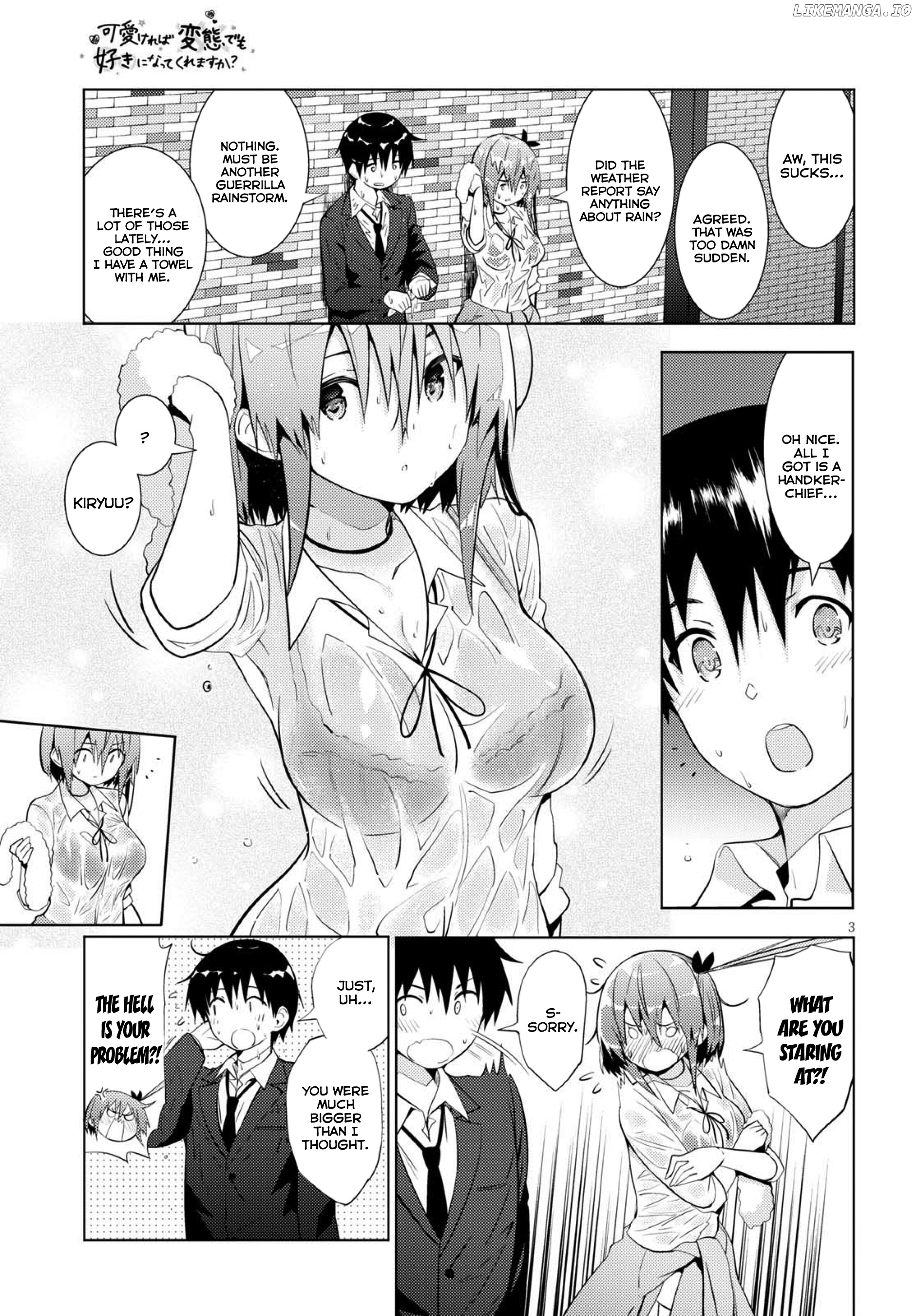 Kawaiikereba Hentai demo Suki ni Natte Kuremasu ka? chapter 11 - page 3