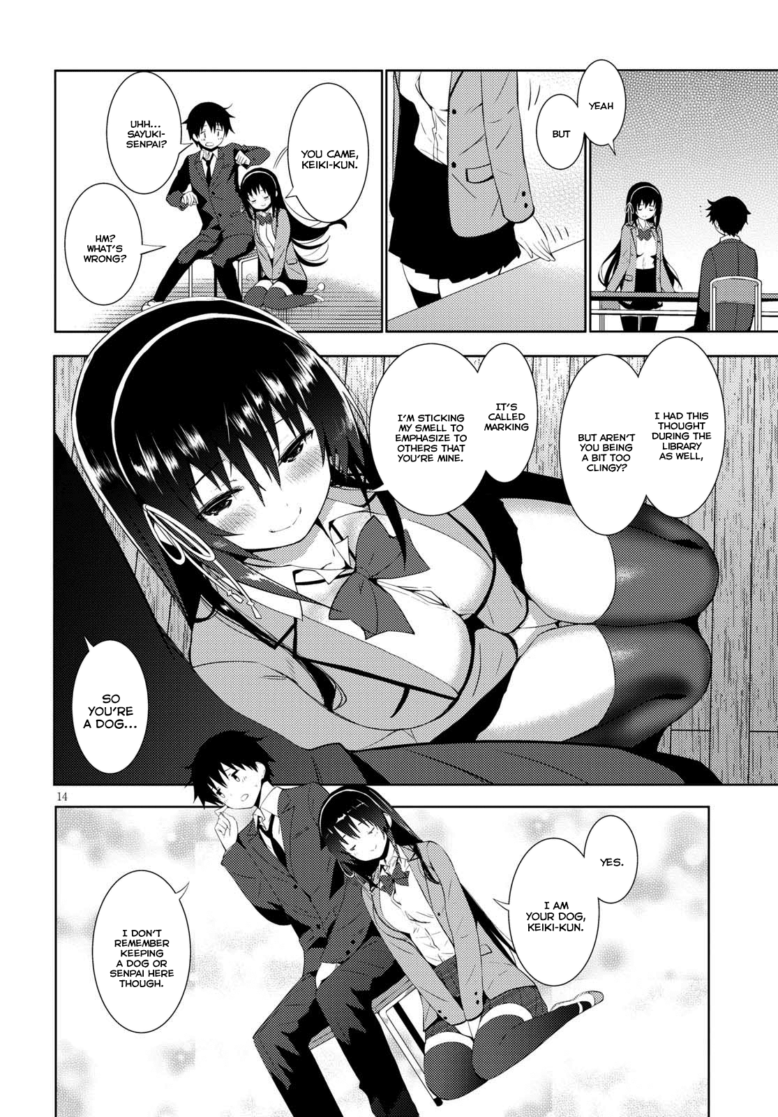 Kawaiikereba Hentai demo Suki ni Natte Kuremasu ka? chapter 9 - page 14