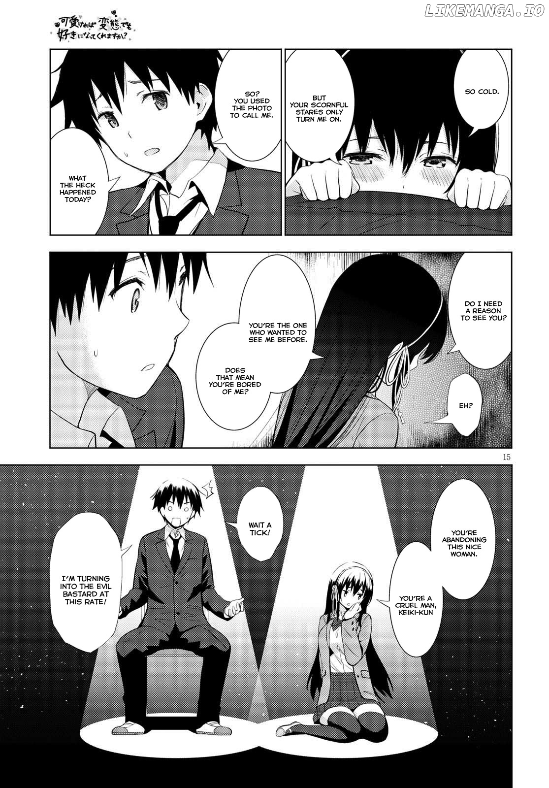 Kawaiikereba Hentai demo Suki ni Natte Kuremasu ka? chapter 9 - page 15