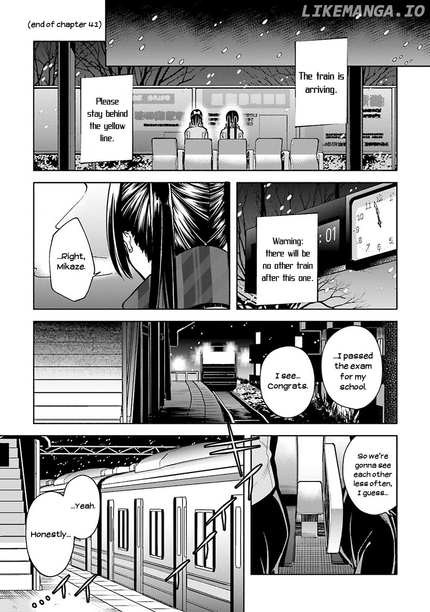 Ano Ko ni Kiss to Shirayuri wo chapter 45.1 - page 4