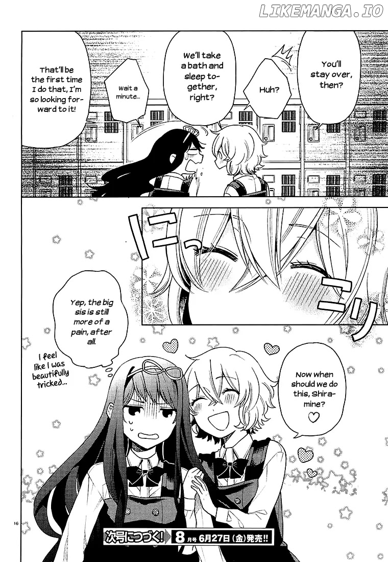 Ano Ko ni Kiss to Shirayuri wo chapter 6.5 - page 16