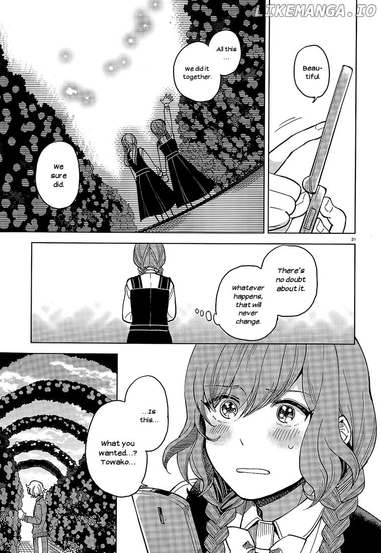 Ano Ko ni Kiss to Shirayuri wo chapter 14 - page 21