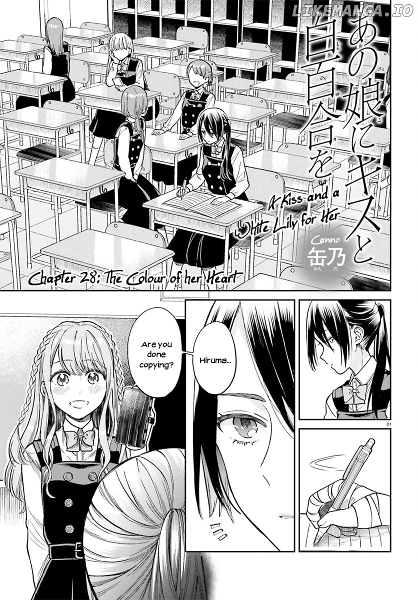 Ano Ko ni Kiss to Shirayuri wo chapter 28 - page 2