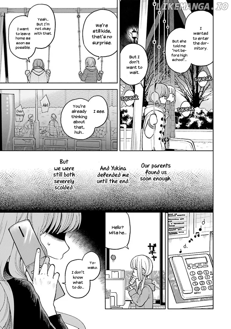 Ano Ko ni Kiss to Shirayuri wo chapter 15.1 - page 6