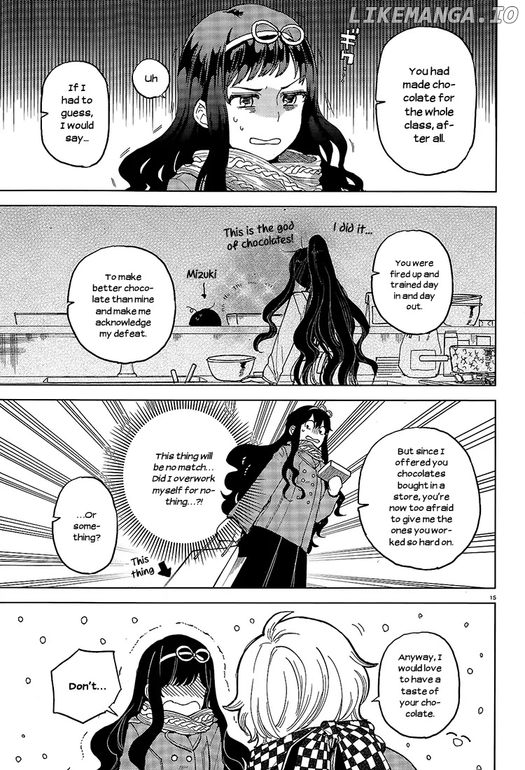Ano Ko ni Kiss to Shirayuri wo chapter 15.5 - page 14
