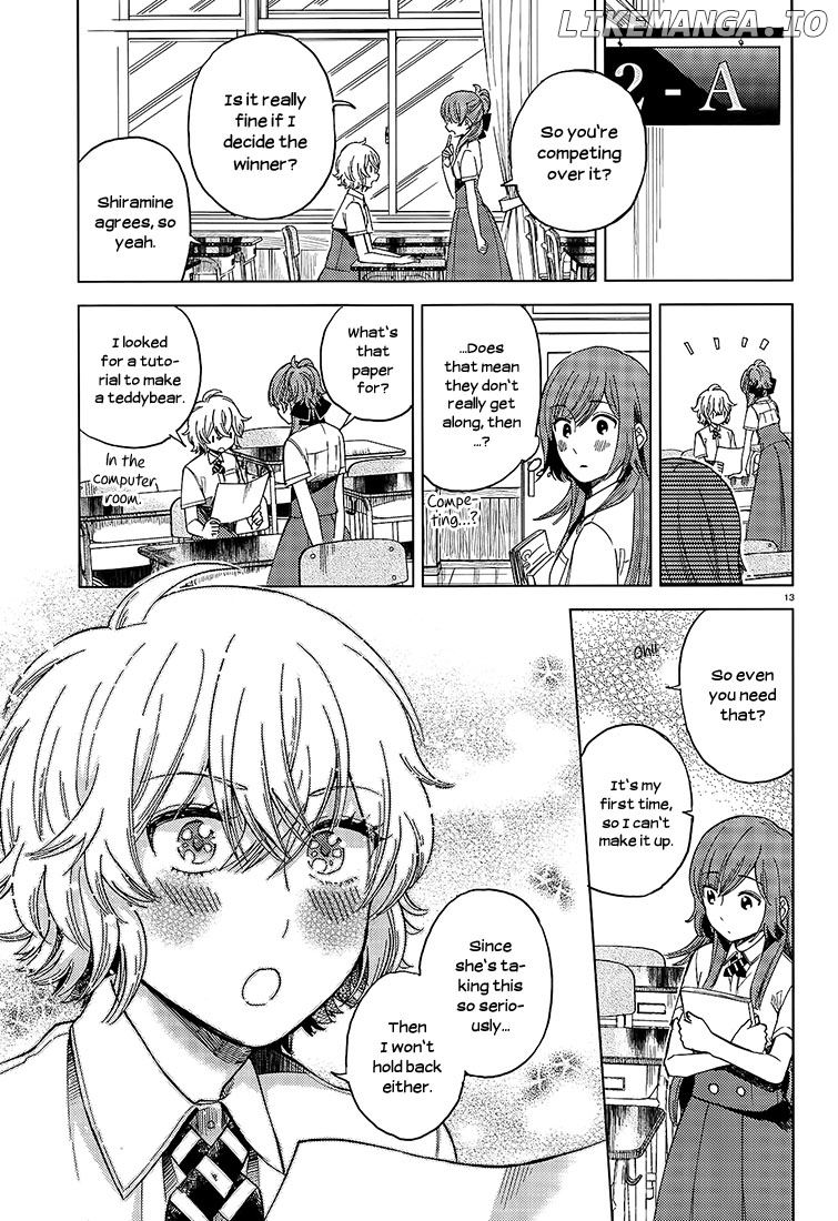Ano Ko ni Kiss to Shirayuri wo chapter 18 - page 13