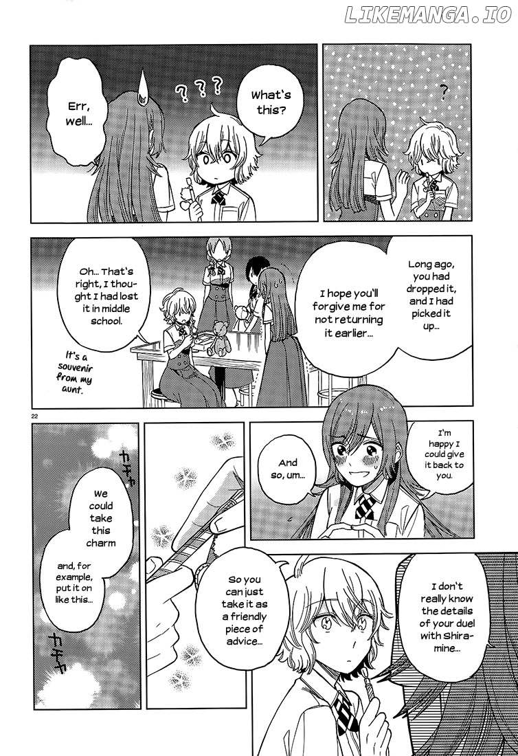 Ano Ko ni Kiss to Shirayuri wo chapter 18 - page 21