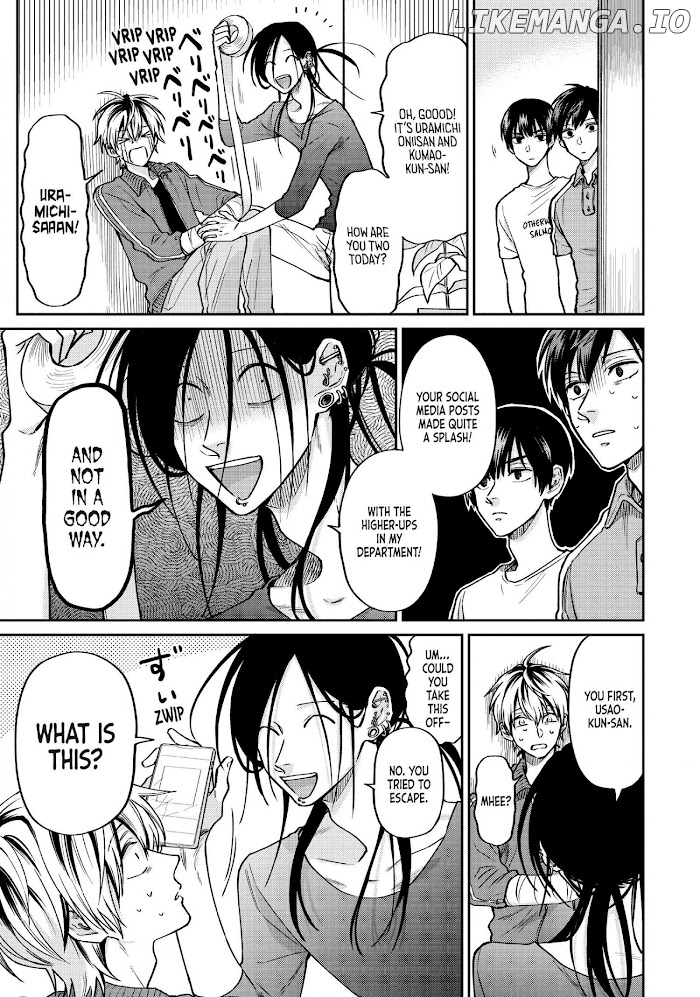 Uramichi Oniisan chapter 39 - page 9